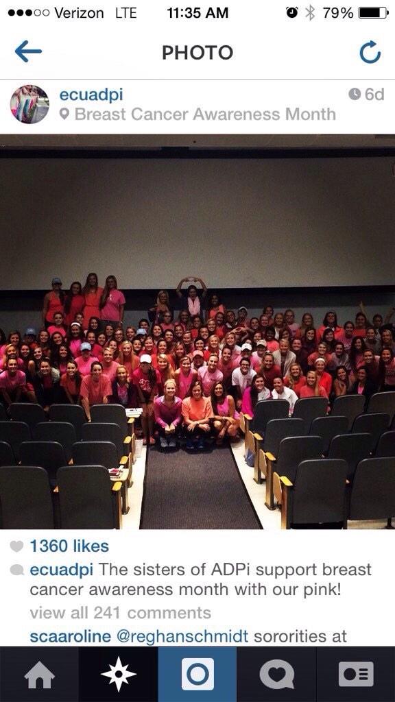 ADPi_Problems's tweet photo. Go like this picture on Instagram @ecuadpi to help raise money for RMH!! #helpasisterout http://t.co/ZtoQ43tycy