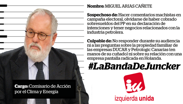 IzquierdaUnida's tweet image. Os presentamos a #LaBandaDeJuncker, la nueva Comisión Europea al servicio de las multinacionales (1/2)