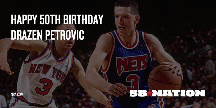 Happy 50th Birthday, Drazen Petrovic: 