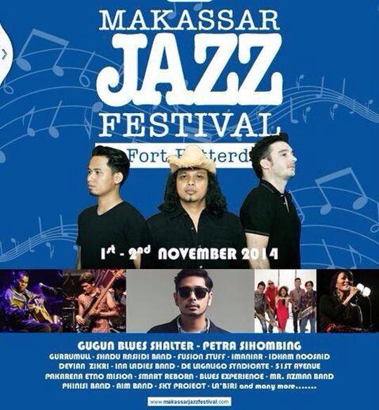 Janganki lupa cess nanti tgl 1 nov14 ada <a href="/GBluesShelter/">GBluesShelter</a> akan nampil kembali di mks.more info follow <a href="/makassarjazzfes/">Makassar Jazz Fest</a>