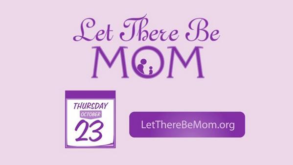 Proudly participating in <a href="/LetThereBeMom/">Let There Be Mom</a> this Thursday!
#dineoutformom #lettherebemom #nocookingOct23