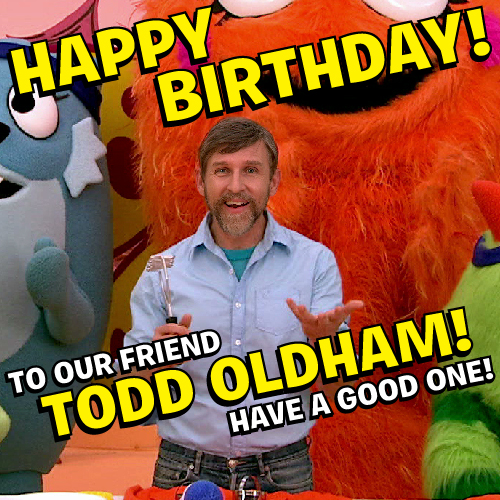 Happy birthday to our friend, 
