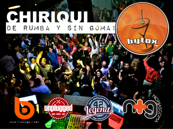 bytoxpanama's tweet photo. En Chiriquí busca Bytox en @LegendsSport42, @UnpluggedCH y @Boulebars http://t.co/GHTLHbeT90