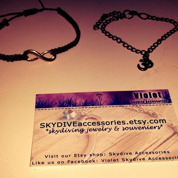 ThePaintedScale's tweet photo. Look at this lovely jewelry we won in a giveaway from @SkydiveA GO check her out!! http://t.co/wMH2HZS3bd
