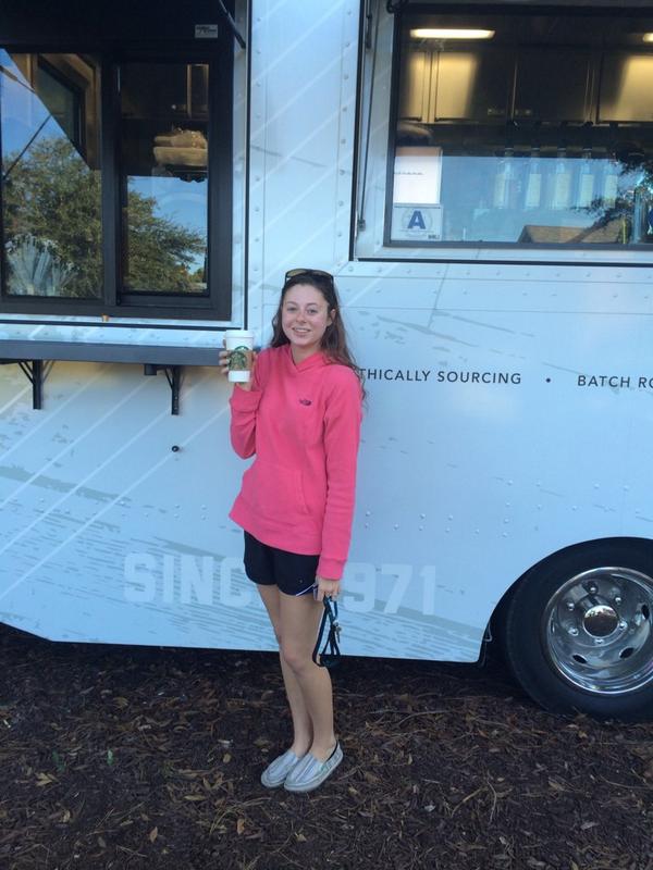 Bought some mobile Starbucks today. #CCUTreasure number 44.