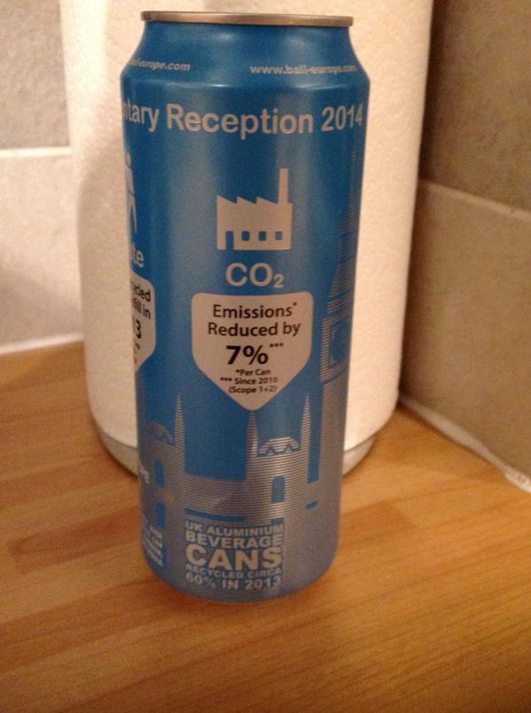 Love these cans @BallPackagingEU - tell soft drinks industry's packaging story brilliantly #sustainabilityroadmap