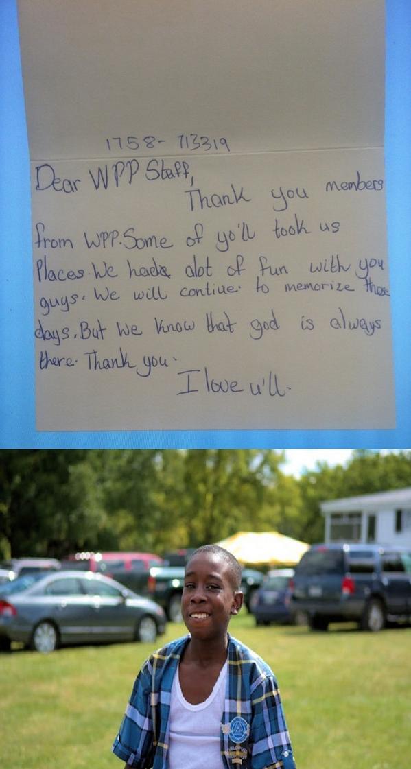 WorldPediatric's tweet photo. This week, we said goodbye to Julius, who was in #RVA for cardiac treatment.Before he left he wrote this. #healachild http://t.co/uLlNOsz9oU