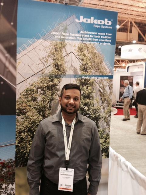 ASLAMeeting's tweet photo. Seeing all our good friends @Greenbuild! Shane Debisingh showed us the latest @JakobRopeSystem #Greenbuild http://t.co/RfgQ6ntoKT