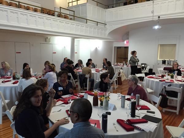 heathjw's tweet photo. What happens when tech and library get together? #libtechcon14! So much possibility! And a huge crew from @ecfs1878 http://t.co/tWuUn0Yo8A