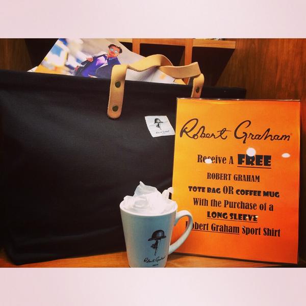 AtEaseAZ's tweet image. A Gift Give Away from At Ease!! Go Buy those Robert Graham Shirts!! 👍👔💼☕️ #AtEase #Menswear #RobertGraham #FreeGift