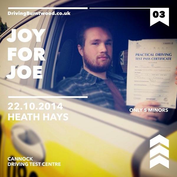 RBInstructor's tweet image. #drivingtest #passed #cannock #lichfield #burntwood #rugeley #licence #veryhappy #car #proud #happy #celebrate #b...