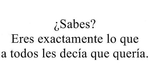 Eres exactamente eso.