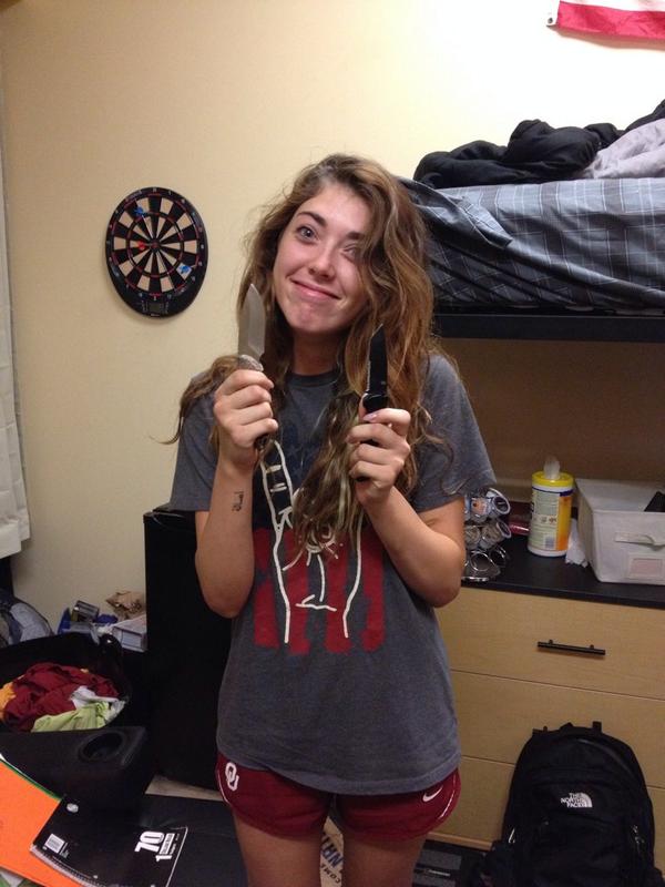 LanceWhitman's tweet photo. They call her the Butcher @jizzzkhalifa #shedidntmurdersomeone #orstab http://t.co/1qp0jig2yW