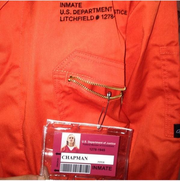 ManveerLochab's tweet image. @OITNB @realleadelaria #OnWednesdaysWeWearOrange  #Halloween #selfsurrender #litchfield @LauraPrepon @TaySchilling