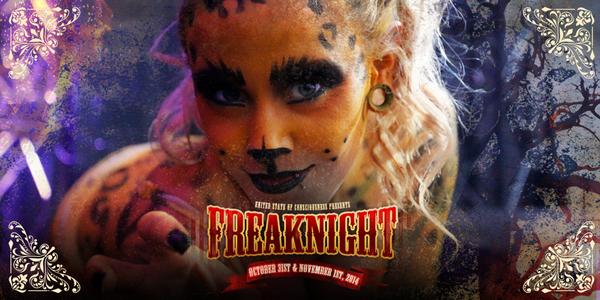uscevents's tweet photo. ￼RT if you crave the latest #FreakNigth2014 news! Find it at http://t.co/pzQN8HySVD http://t.co/L3cbAkHk5G