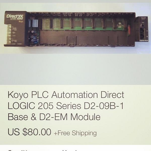 insta_arduino's tweet image. ift.tt/1ylg2Vb - Ditching the #arduino and getting on the #automationdirect te... ift.tt/1ylg3br