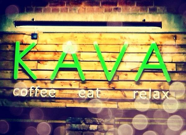 kava_cafe's tweet photo. Excitement abounds! Come moths and barflies alike, come bask with a heady brew, in the glow of our new night lights! http://t.co/VvFmdnZA9b