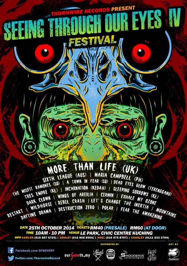 LCTI_Band's tweet photo. 3 days left on the countdown till the #STOE4 fest! See you this Saturday on #STOEfinale! http://t.co/S0Cinw79nZ
