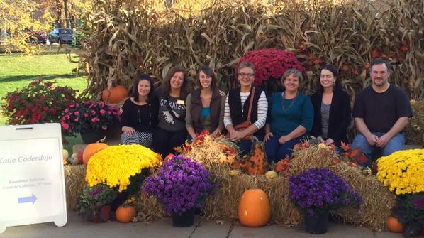 Another sold out #KatieCoderdojo ! Tx again to the fabulous mentors who make it work. Next one is 11/16! #mystkates