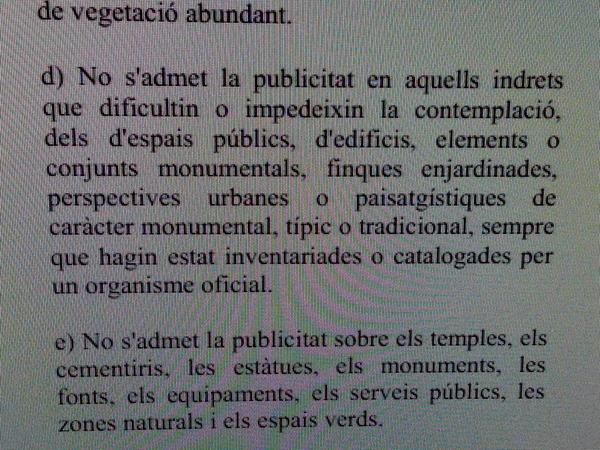 Mazelmind's tweet photo. Article 19 de Ordenança Municipal de Barcelona . Prohibicions genèriques @xaviertrias
#Perdera http://t.co/ULihfbQOrc