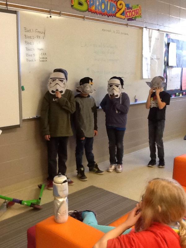 Problem solving using role playing #psd70gcms #gcmspride