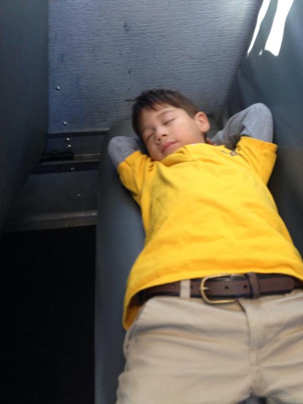 HooberryMs's tweet photo. The pumpkin patch wore us out.... http://t.co/DJDUb58M3T