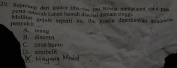 Eta kajawab keneh x___x || coba ini Tolong di cek, sudah benarkah jawaban soal dibawah ini pa guru? "<a href="/izallcrazy/">izal</a>