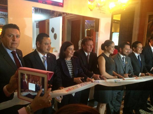 pericojr1's tweet image. El recorrido por los diferentes stands presentes en la #FTCMEX2014 comenzó una ves q se realizó el corte de liston