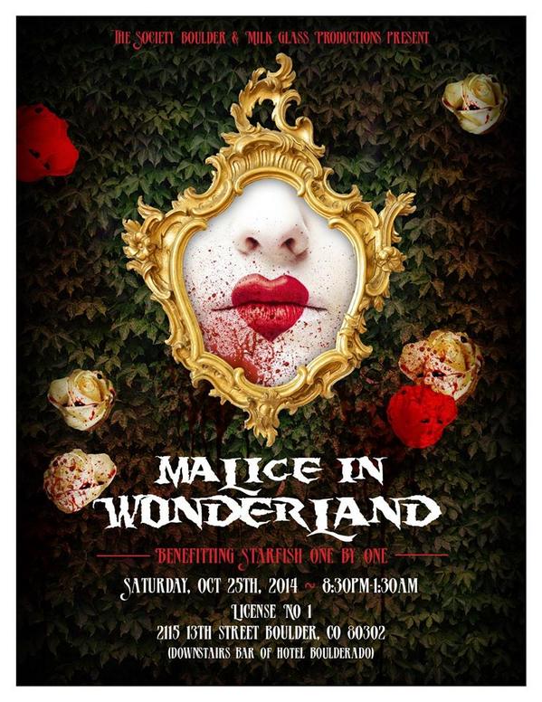 Looking for a fun Halloween party? Check out Malice in Wonderland at License No. 1 Saturday: facebook.com/events/7448706…