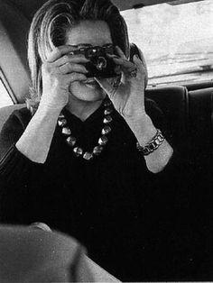 Happy 71st Birthday to todays über-cool celebrity with an über-cool camera: actress CATHERINE DENEUVE 