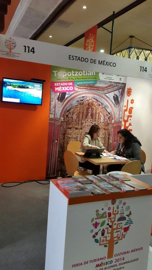 EdomexTurismo's tweet image. @edomex en la Feria de Turismo Cultural 2014 #FTCMex2014