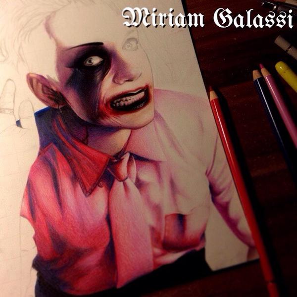 MGalassiArt's tweet photo. Drawing @tim_skold :) http://t.co/swdov7H57V