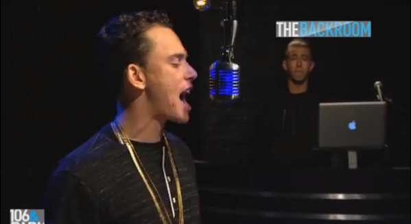 DailyLoud's tweet photo. [NEW] Logic - "The Backroom Freestyle" [Video] http://t.co/1fHA1NQPpn [@Logic301] http://t.co/e43hZ9eAWY