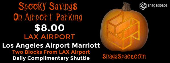 snagaspace's tweet photo. $8 for safe and secure parking just two blocks away from @flyLAXairport is a scary good deal! http://t.co/AUrvgHmAeD http://t.co/sCvNkir0MQ