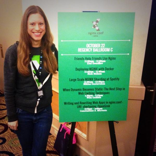 etelsverdlov's tweet image. Finished my nginx talk at #nginxconf. TLDR: write nginx docs, answer nginx questions, sympathize with nginx newbies 😊