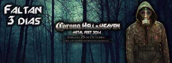 Continúa la cuenta regresiva. 3 días #HellAndHeaven