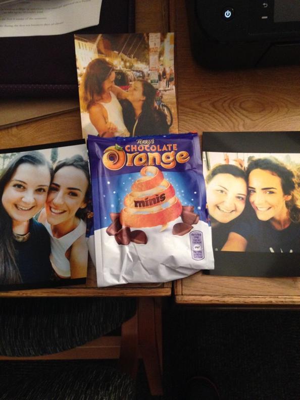 mlibbin's tweet image. Totally made my day getting this care package from @Lauren_Navan I LOVE YOU 💜💜💜💜💜