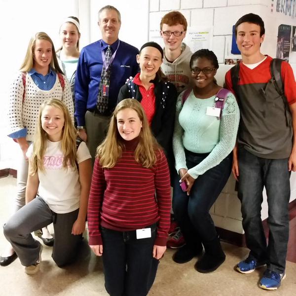 BCSDHighSchool's tweet photo. Kudos to our Relay for Life team and thanks to Mr. G for putting it together! http://t.co/BzHQ2G1sLK