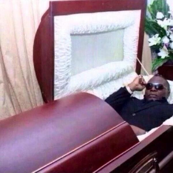alreadyjohnson's tweet image. when you die and theyre about to close your casket but then your fav tweets