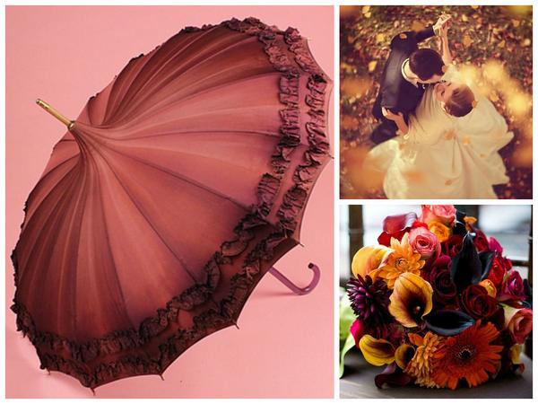 We are fall wedding obsessed! Check the blog for fall wedding inspiration! bellaumbrellablog.com