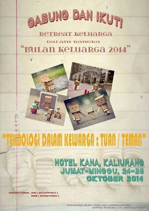 Hola Halo... kembali lagi bersama kami <a href="/MergangsanMuda/">KOMPA MERGANGSAN YK</a>..
H-1 gaes acara retreat bulan keluarga
Tetap Semangat!