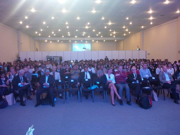 WRFSwitzerland's tweet photo. Closing session #WRF2014 picture from the stage. Over 1,000 participants. Congratulations Arequipa! http://t.co/zd3KyCap4M
