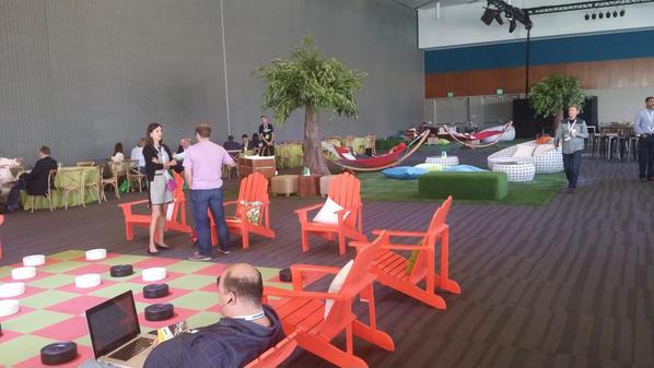 Rpractice's tweet image. Just chillin at #QBConnnect