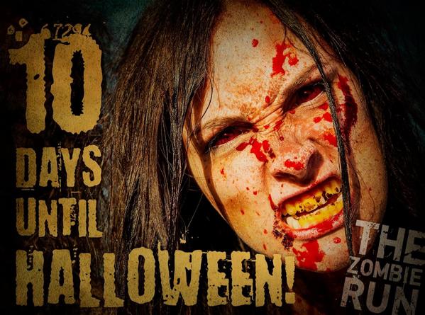 humanmvmnt's tweet photo. Halloween is coming, and @thezombierunner is on it's way to the Big Apple this weekend. Any good costume ideas? http://t.co/ZpMz1zwEpK