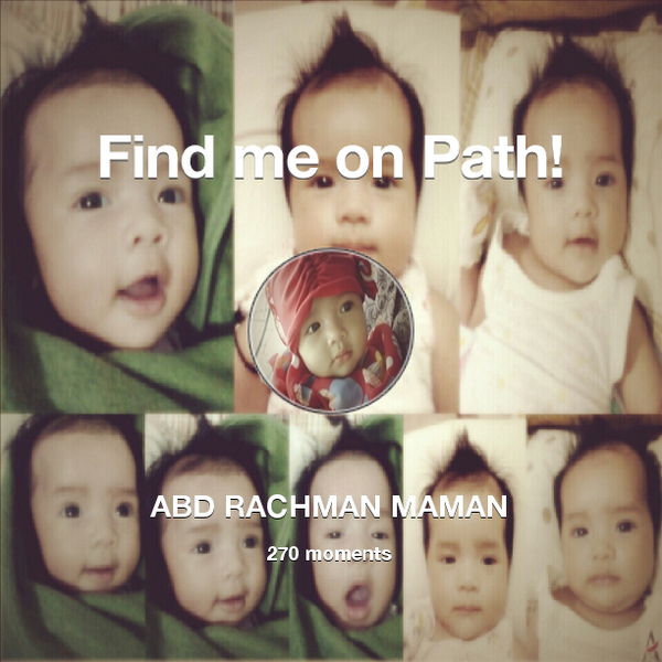 manBONTOT's tweet photo. I've shared 270 memories with my friends on #Path - see them now at http://t.co/zHNUEPlodH! #thepersonalnetwork http://t.co/soJPSOepYc