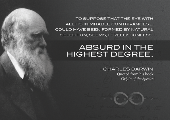 LivingWordMN's tweet photo. #debunkingevolution #eternity http://t.co/4yOoN1RYr7
