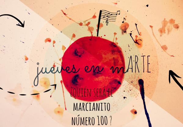 juevesenmARTE's tweet photo. ¿Quién será nuestro MARCIANITO NÚMERO 100? ¿Dónde estás...? #cucú #venirsus http://t.co/WpLCCbABMU