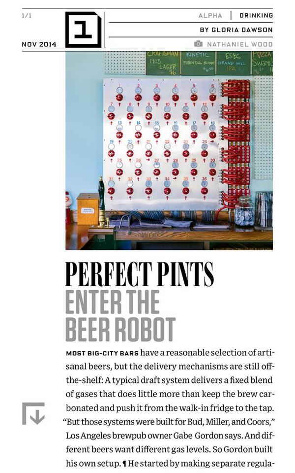Nuk3dawg's tweet image. @BeerSommelier @BeerSTJournal and I wont give it all away, but theres this #beerRobot
