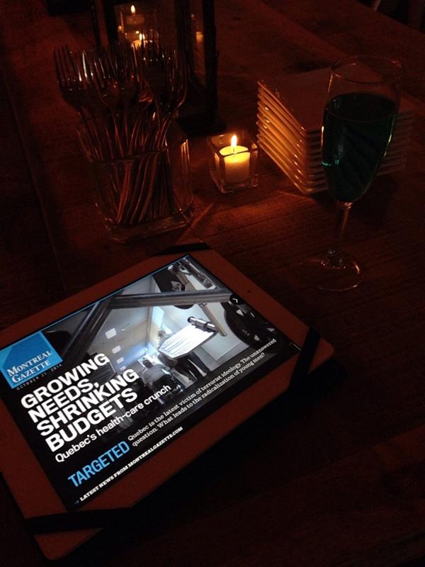 vleduc's tweet photo. #newmtlgazette launch party http://t.co/lxJ036X4im