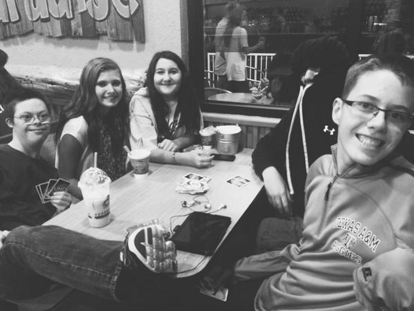 Guyer High School's social at Bahama Bucks :-)